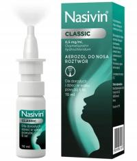 Nasivin Classic 0.5mg Aerozol 10 ml