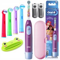 Детская электрическая зубная щетка Oral-B Db5510 Kids Princess с чехлом