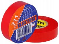 TAŚMA IZOLACYJNA ANTICOR PCV ELECTRIX 211 20mb x 19m CZERWONA