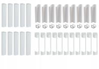 WINKHAUS OSŁONKI 10 kompletów NA ZAWIASY ZAŚLEPKI DO OKIEN białe 9016