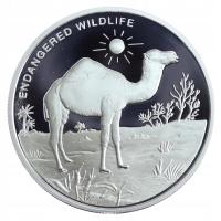 Moneta 10 franków - Endangered Wildlife - Wielbłąd - Kongo, KRD - 2009 rok