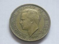 nr1392 Monako Stara Moneta 50 Francs 1950