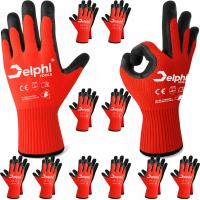 Перчатки Delphi tools 10 пар армированных перчаток 10x rXL 10 пар