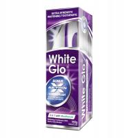 WHITE GLO 2in1 Whitening 100ml wybielająca pasta z płynem do płukania 2w1