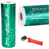 Smartmat бутиловый мат SM-1,5 зеленый 1,5 мм 800x50cm 4m2 звукоизоляционный мат