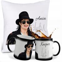 НАБОР МАЙКЛ ДЖЕКСОН ВОЛШЕБНАЯ КРУЖКА ПОДУШКА