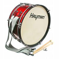 Hayman JMDR-1607 bęben basowy marszowy 16x7″