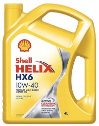 OLEJ SHELL 10W40 4L HELIX HX6 SN/CF / 229.3 / RN700 / 502.00 505.00