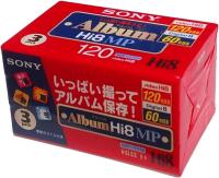 3 Kasety Sony Hi8 Digital8 P6-120HMPL 120min
