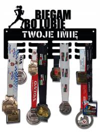 Вешалка для медалей с именем я бегаю, потому что мне нравится 210.3