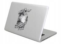 Naklejka winylowa na MacBooka Apple - Newton logo