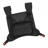 Na zewnątrz Running Chest Pack - Czarny