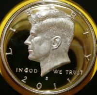 HALF DOLLAR USA 2011 S KENNEDY PROOF MENNICZA SREBRO