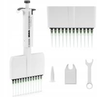 Лабораторная пипетка 12 каналов ручная 0,005-0,05 мл