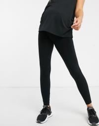 LEGGINSY CIĄŻOWE KLASYCZNE CZARNE CASUAL 36 1XBA