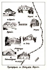 Białostocczyzna. Synagogi istniejące