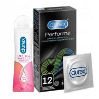DUREX Performa презервативы 12 гель интимный набор