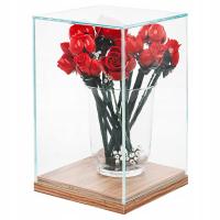 Gablota na Modele Gablotka Szklana Kostka na Kolekcje LEGO