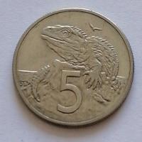 Nowa Zelandia 5 centów 1987 r.