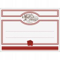 Etykiety samoprzylepne do butelek na wino 20szt