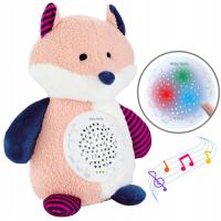 Maskotka z Projektorem uspokajająca pozytywka Milly Lisek Milly Mally