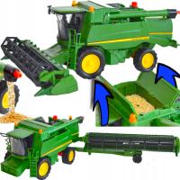 JOHN DEERE T670 большой зерноуборочный комбайн движущиеся компоненты привод трактор игрушка