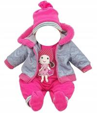 Розовая одежда куртка клоун BABY кукла Baby BORN первые ходунки шапка 231