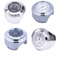 Часы-термометр для мотоцикла 45 мм для руля