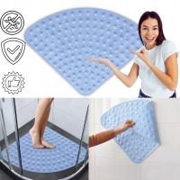 Полукруглый нескользящий коврик для душевых кабин безопасный и прочный