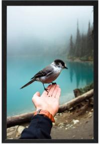 RAMA DREWNIANA 15x23 cm RAMKA 23x15 na zdjęcie - 3 kolory