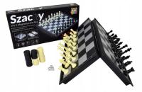 GRA SZACHY MAGNETYCZNE 3w1 szachy, warcaby, backgammon