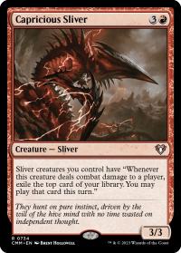 MTG Capricious Sliver (R)