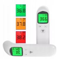 TERMOMETR BEZDOTYKOWY NA PODCZERWIEŃ LCD ELEKTRONICZNY CYFROWY SZYBKI 1s