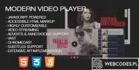 Wtyczka Modern Video Player for Wordpress - zaawansowany odtwarzacz wideo d