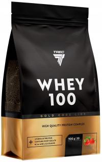 TREC WHEY 100 GOLD CORE 900G белок WPC WPI WPH