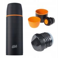 TERMOS NA NAPOJE ESBIT NA HERBATĘ STALOWY PRÓŻNIOWY 2 KUBKI I KORKI 1 LITR