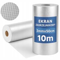 Теплоотражающий экран теплоотражающий коврик алюминиевый изоляционный пенопласт 10 м