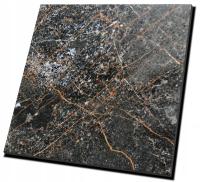 ПЛИТКА ДЛЯ НАСТЕННОГО ПОЛА КЕРАМОГРАНИТ ЧЕРНЫЙ МРАМОР LAPPATO 60X60 CERAL