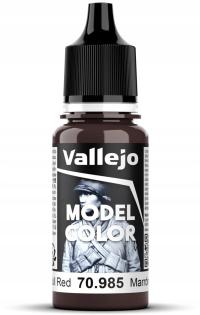 Vallejo 70985 Model Color 18ml Hull Red