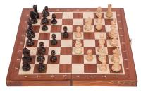 OUTLET - деревянные шахматные турниры № 3 - Красное дерево инкрустация