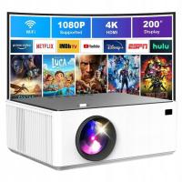 Projektor M7 250Ansi Android 11 4K LED Full HD 1080P Video 8K