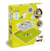 СЕМЕЙНАЯ НАСТОЛЬНАЯ ИГРА НАБОР 4 ШТ ЯЩИК SMOBY