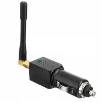 Zagłuszacz sygnału GPS z podwójną anteną zapobiegający śledzeniu