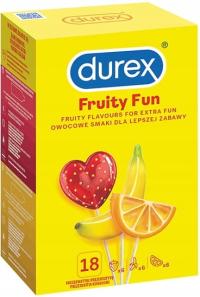 DUREX Fruity Fun презервативы фруктовый вкус 18 шт.