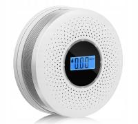 Czujnik Czadu Głosny Dymu Detektor Tlenku Węgla Certyfikowany Głośny