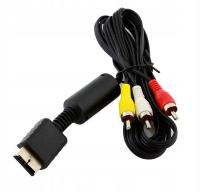 KABEL AUDIO VIDEO 3x CHINCH DO PS1 PSX PS2 PS3