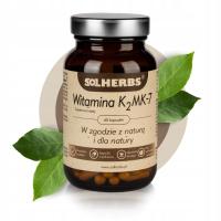Витамин K2MK7 SOLHERBS двойная доза витамина K!