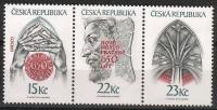 Czechy 1998 Mi 173-175 Czyste **
