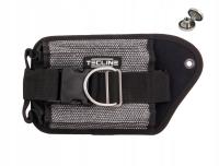 КАРМАННЫЙ БАЛЛАСТ.СЕРЫЙ KEWLAR, С ПОДВИЖНЫМ D-ОБРАЗНЫМ КОЛЬЦОМ, СЛЕВА