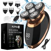 Головка бритвы для волос Alpha TR5-PRO черная